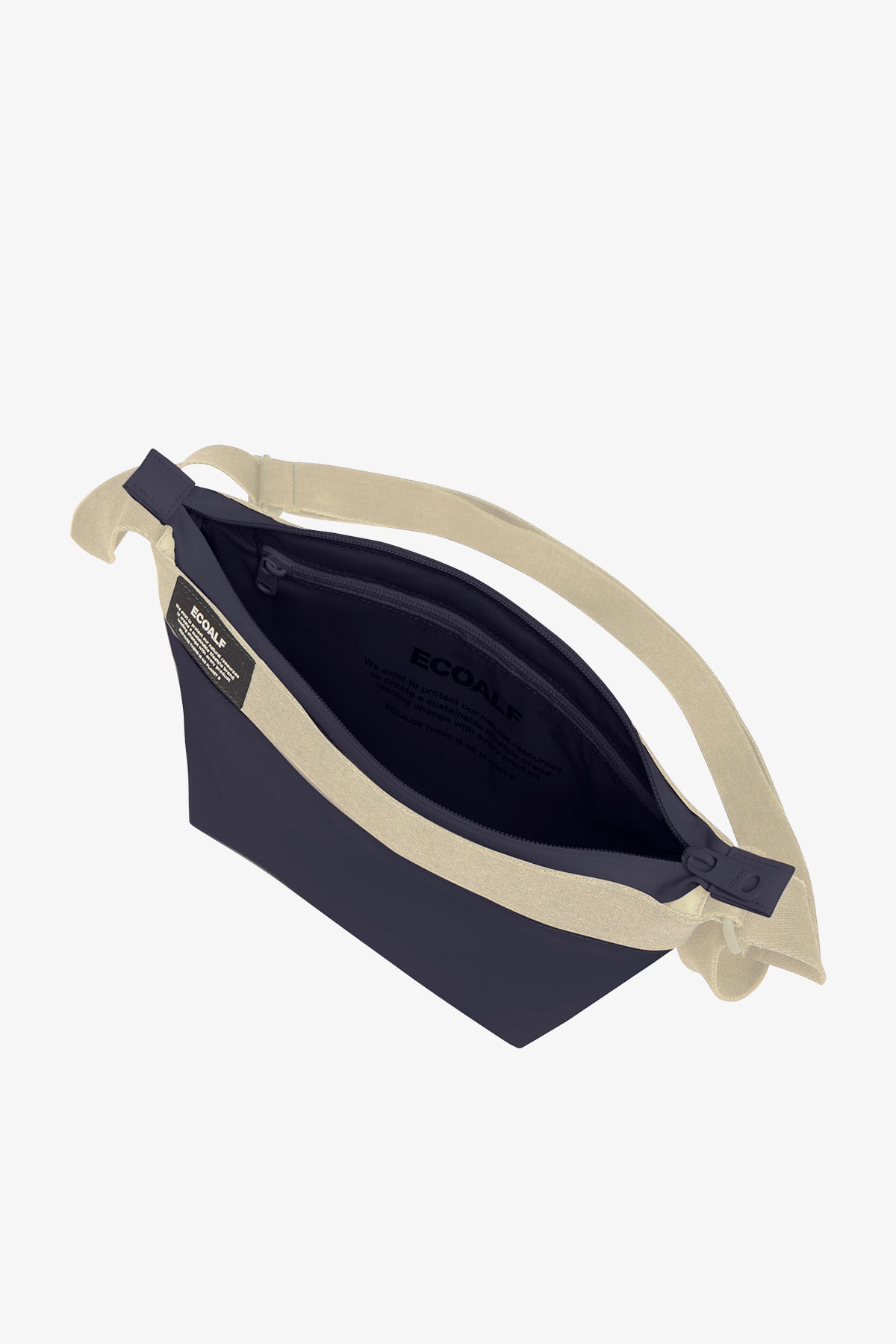BOLSO BANDOLERA ARENY AZUL MARINO DE MUJER