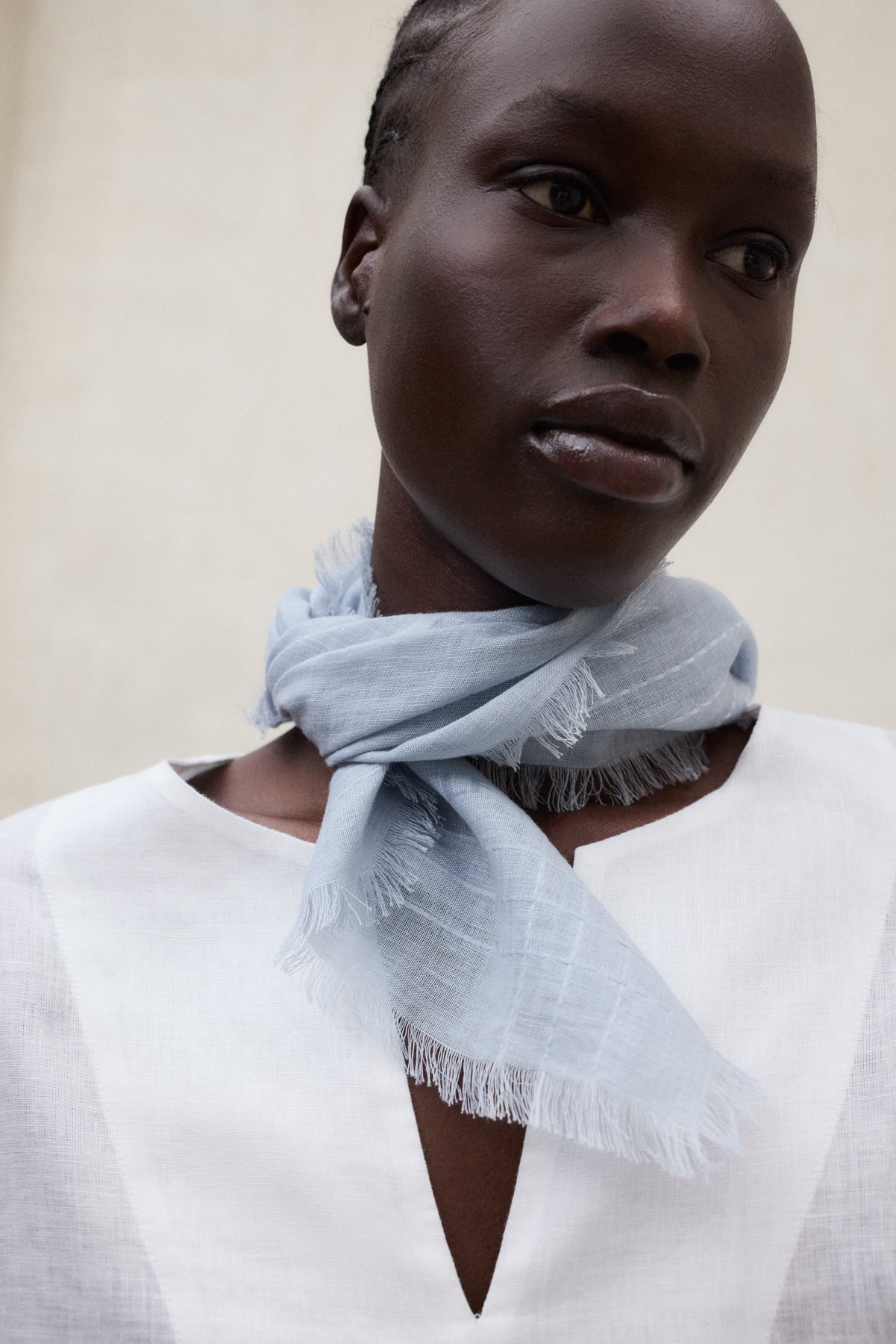 FOULARD TRINITY BLEU