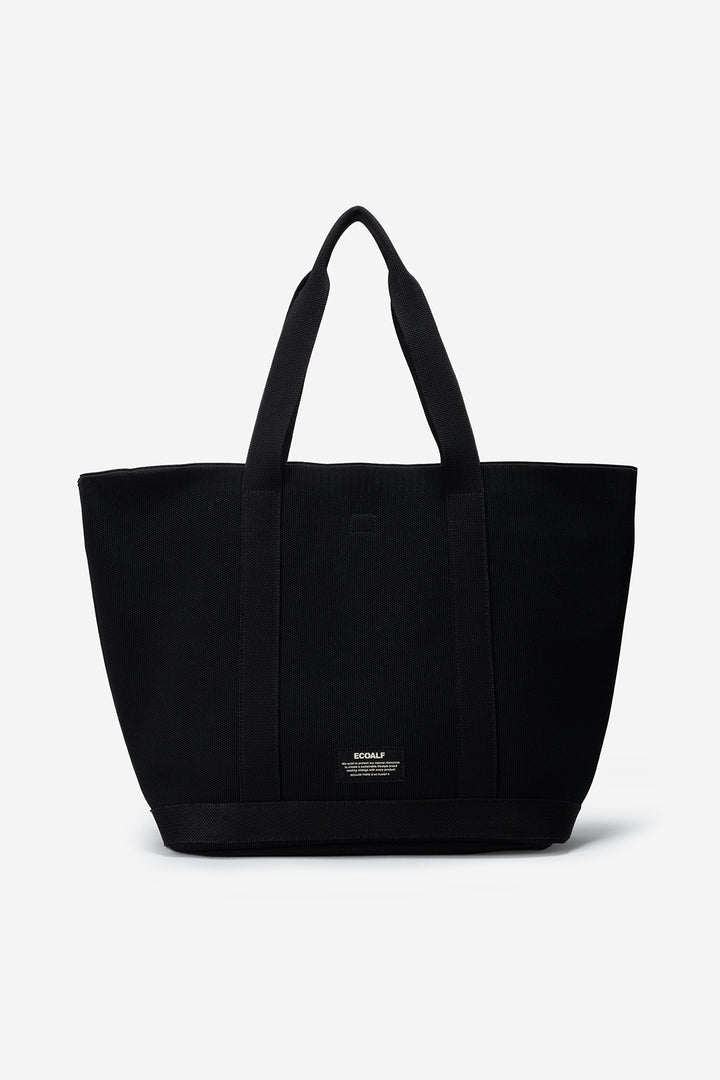 BOLSO SHOPPER MARTA TIKA LISO NEGRO DE MUJER