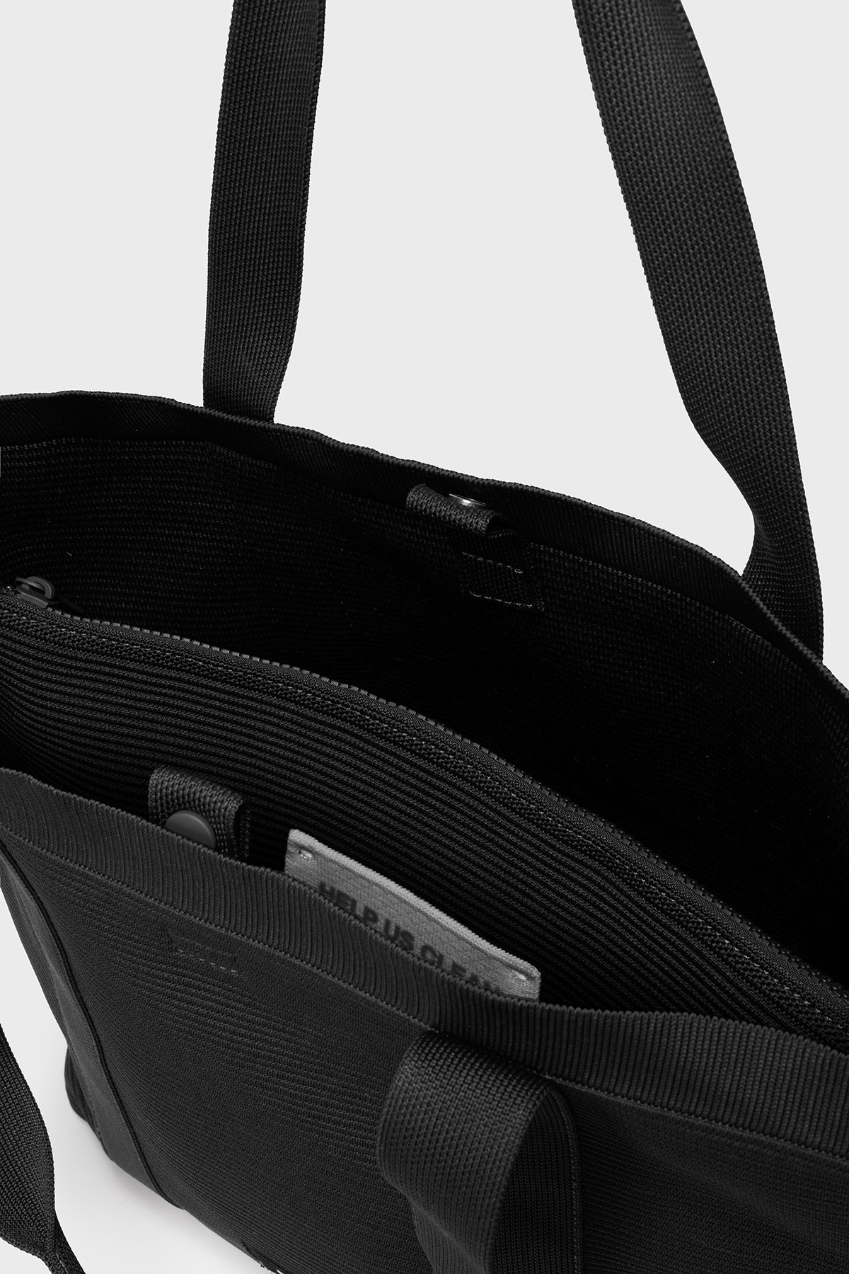 BLACK TIKA SHOPPER BAG
