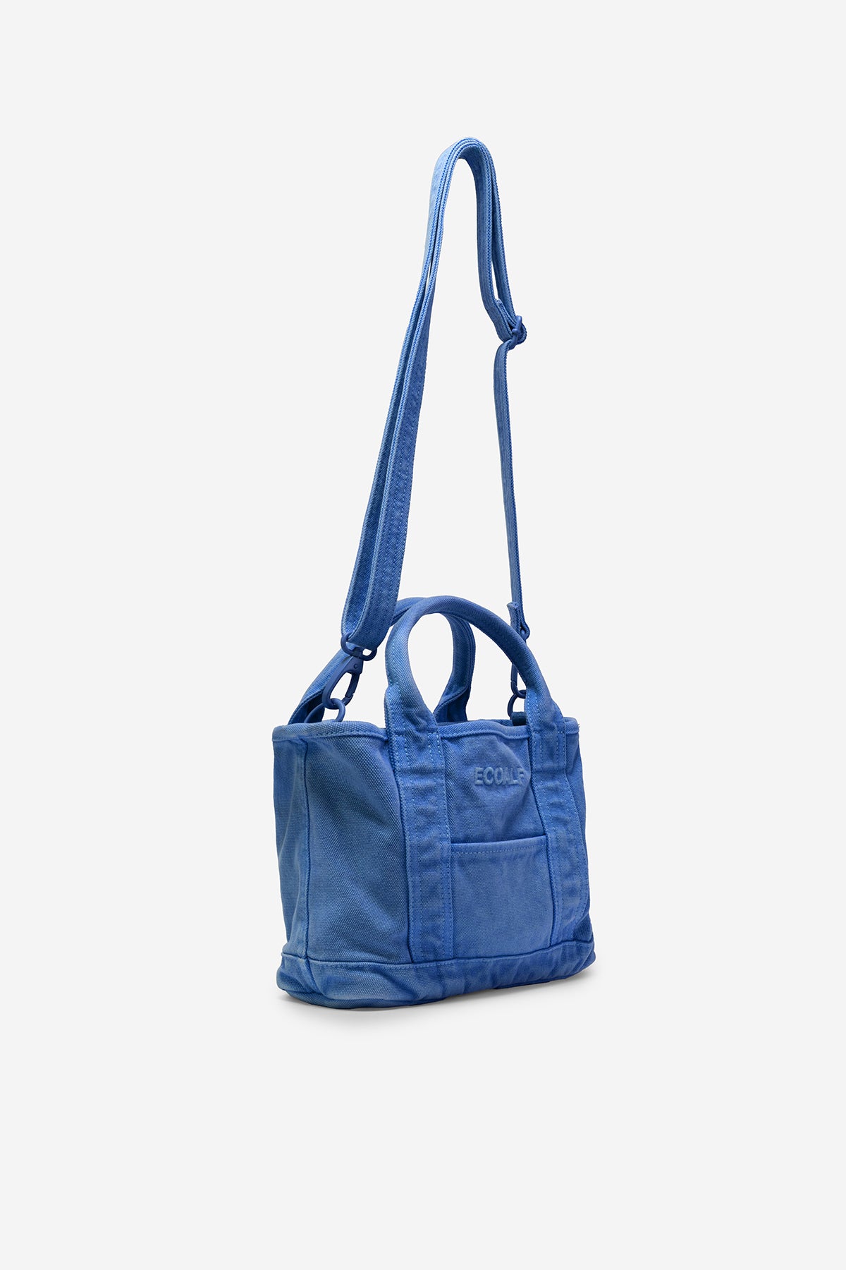WOMEN’S SMALL PALMS MINI BLUE BAG