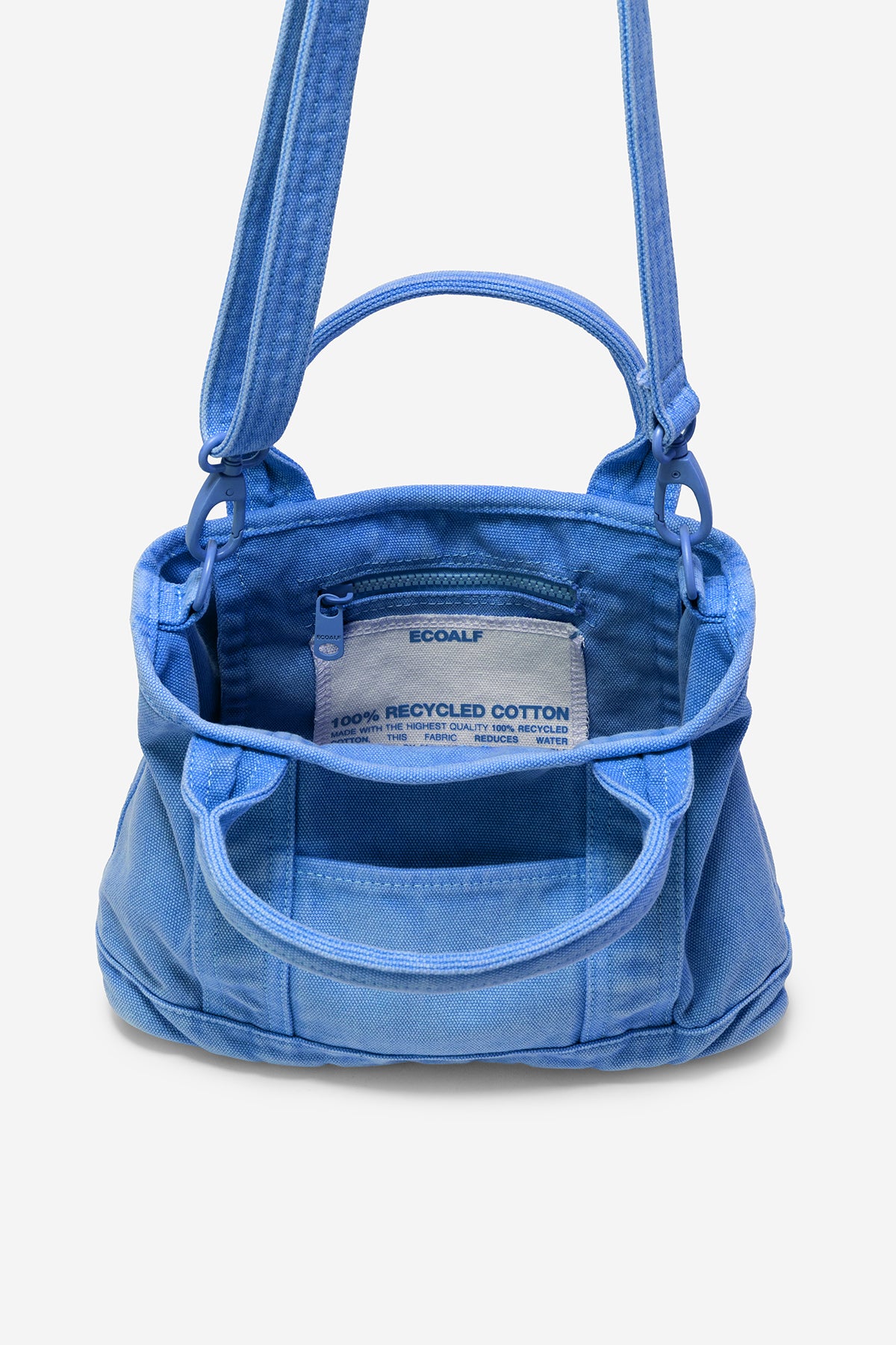 WOMEN’S SMALL PALMS MINI BLUE BAG