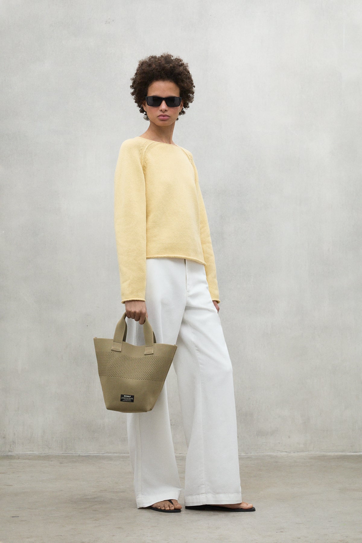 BORSA MINI BUCKET TIKA MARRONE