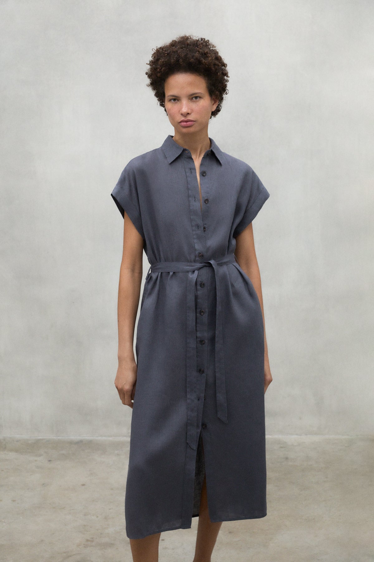 ROBE AMATISTA GRIS FONCÉ