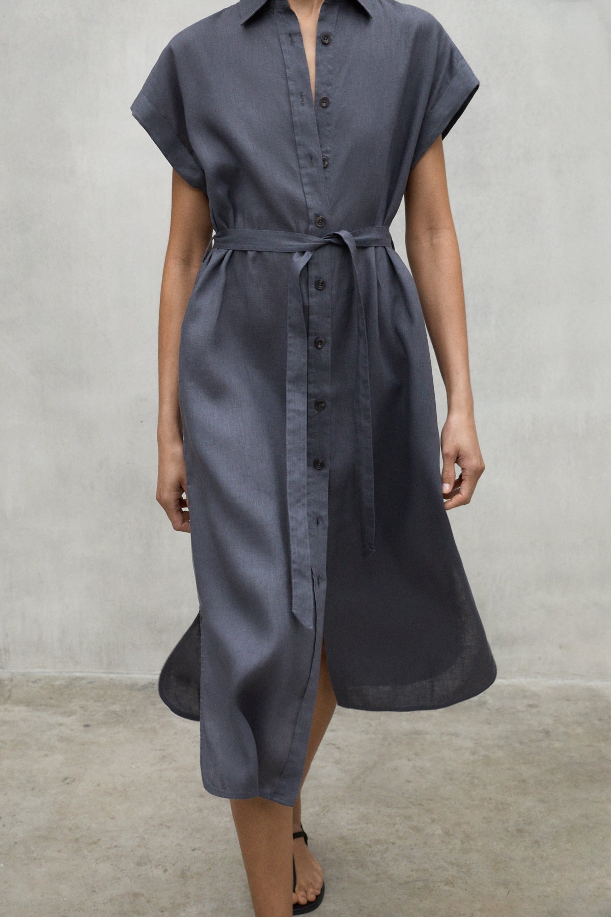 ROBE AMATISTA GRIS FONCÉ