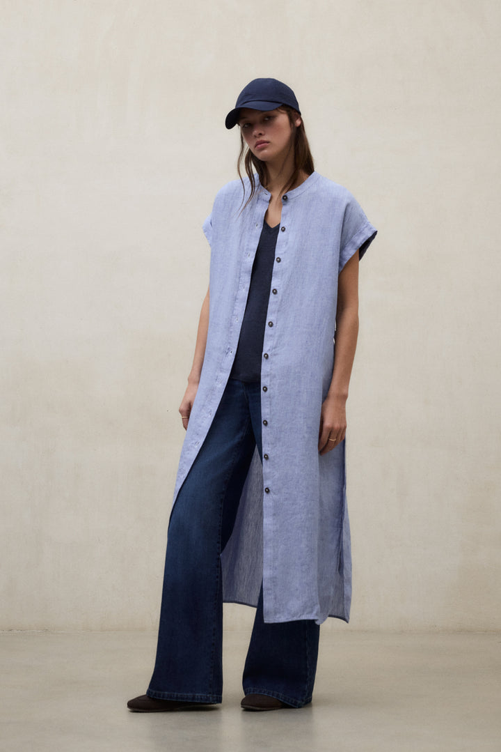 ROBE MAO AMÉTHYSTE BLEUE