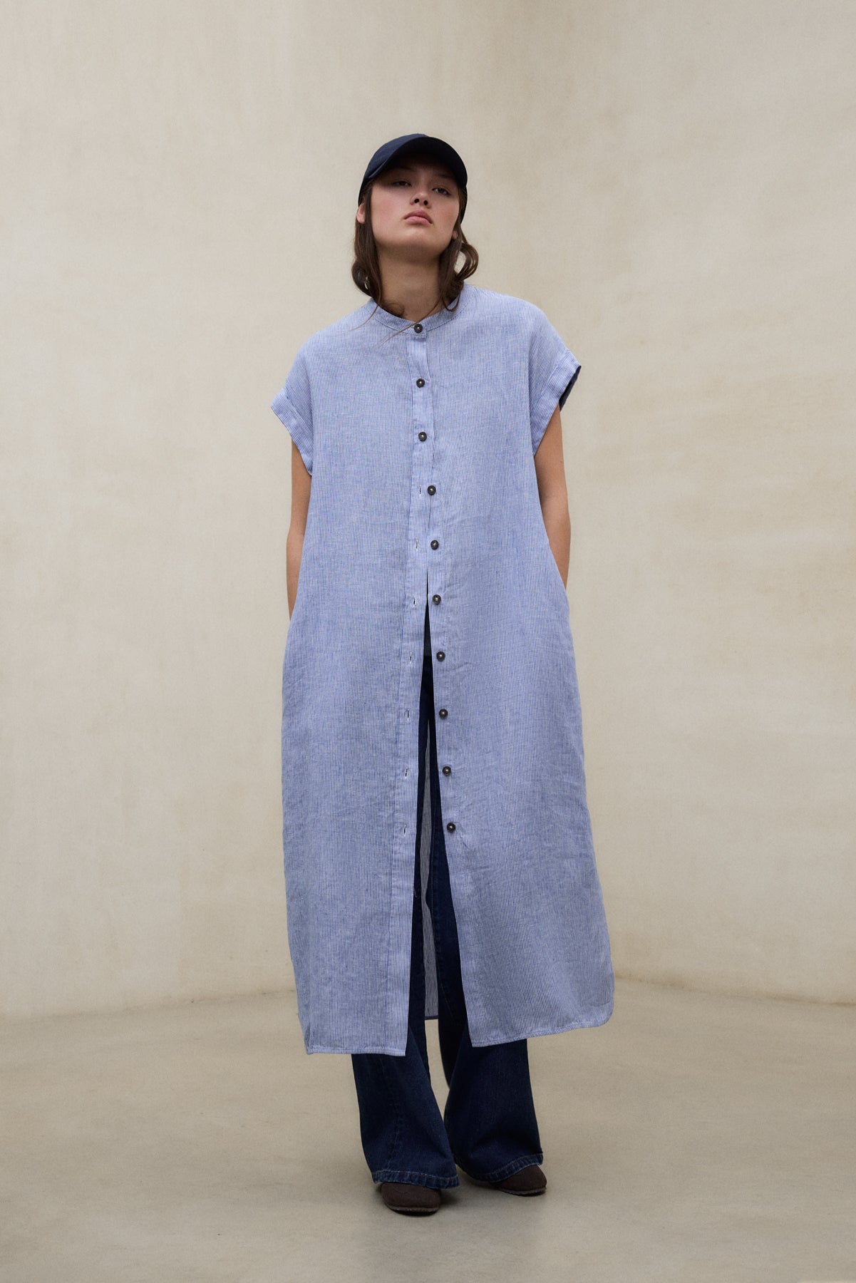ROBE MAO AMÉTHYSTE BLEUE