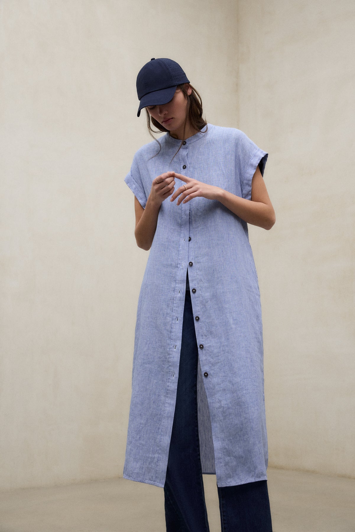 ROBE MAO AMÉTHYSTE BLEUE