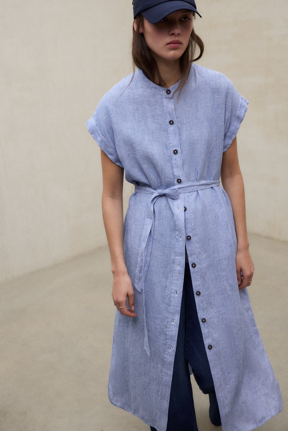 ROBE MAO AMÉTHYSTE BLEUE
