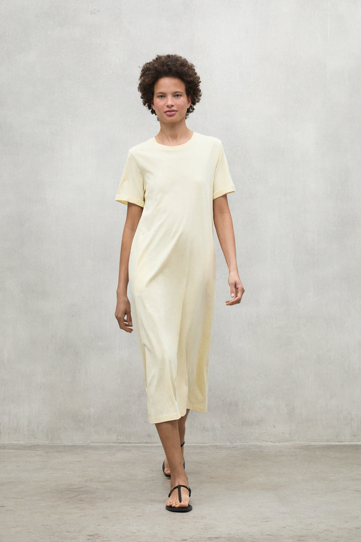 VESTIDO ARGENTO AMARILLO