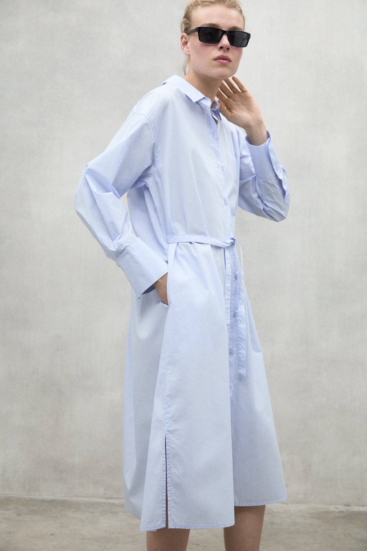 ROBE KAORI BLEU CLAIR