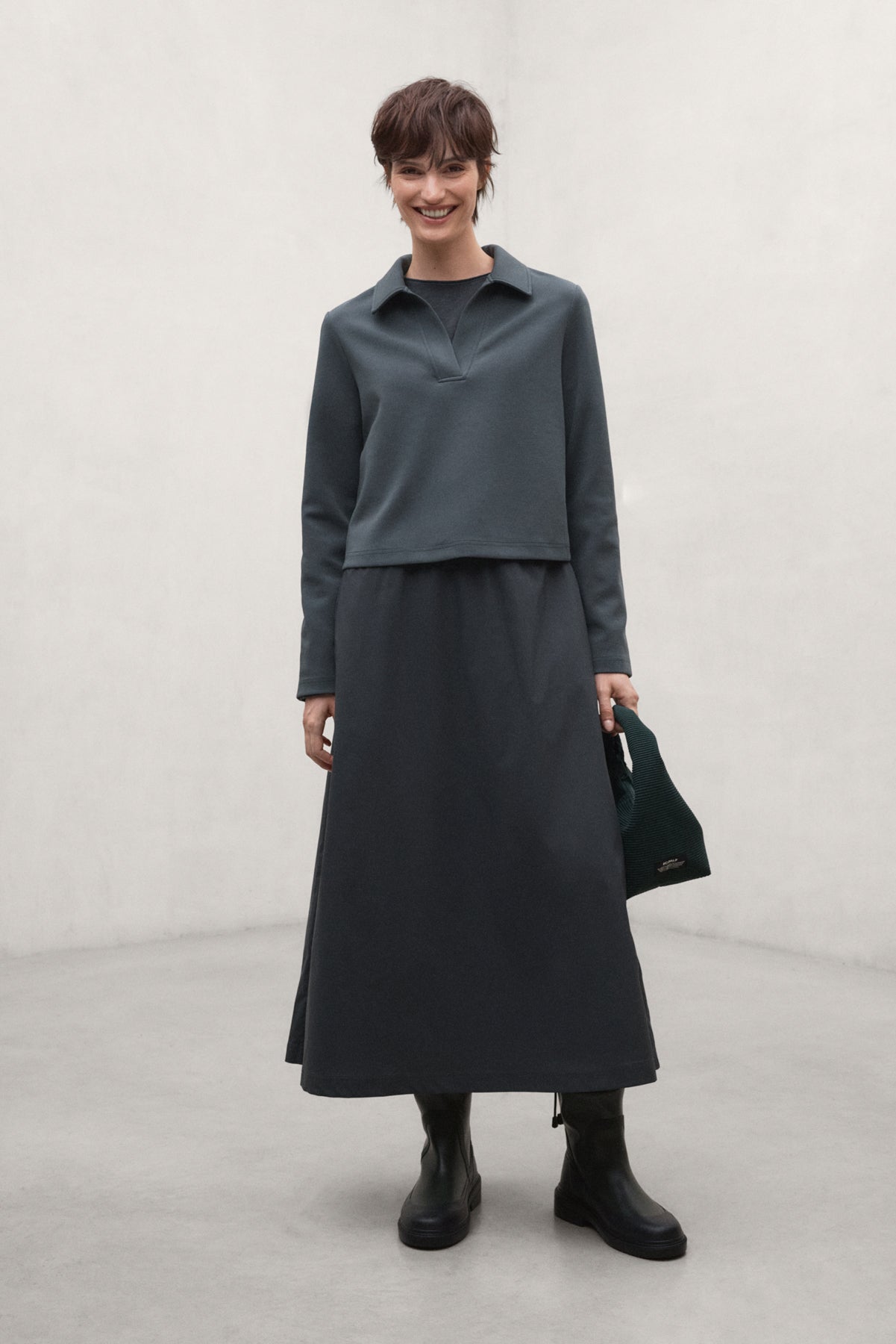 KLEID MARTI KHAKI