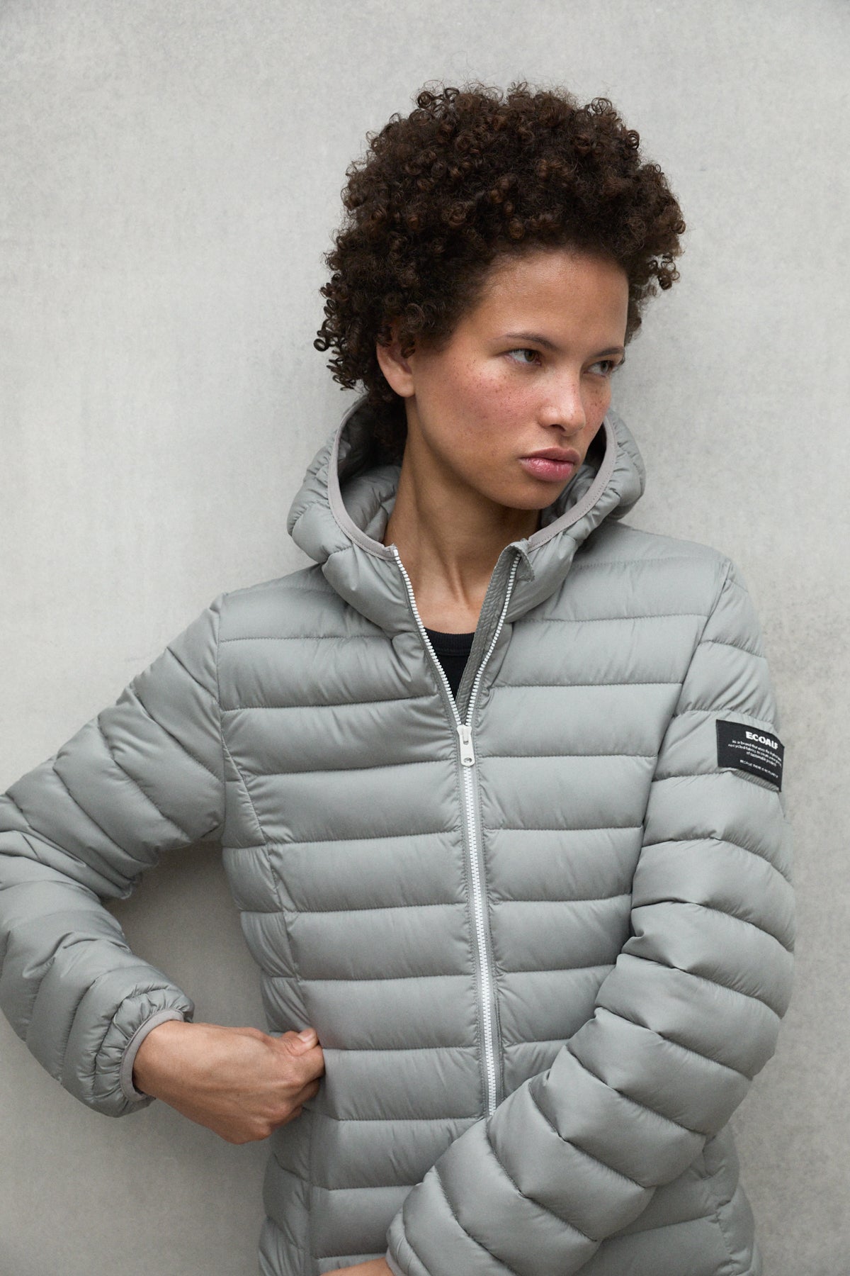 LIGHT GREY ATLANTIC JACKET