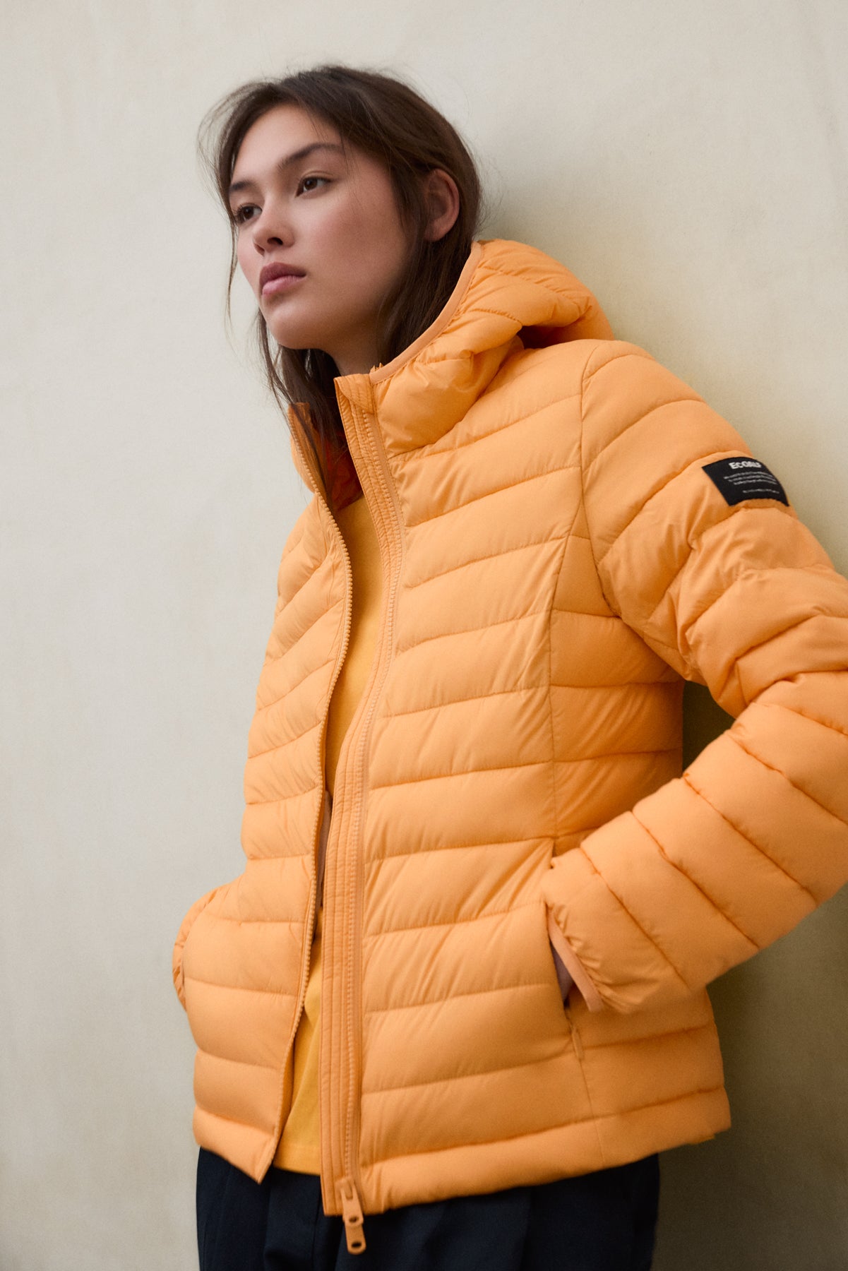 CHAQUETA ATLANTIC NARANJA