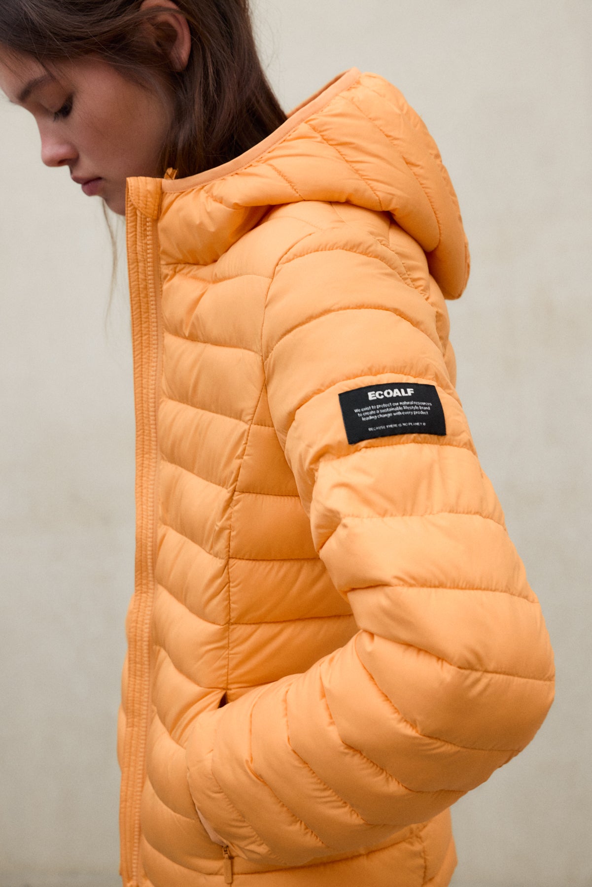 CHAQUETA ATLANTIC NARANJA