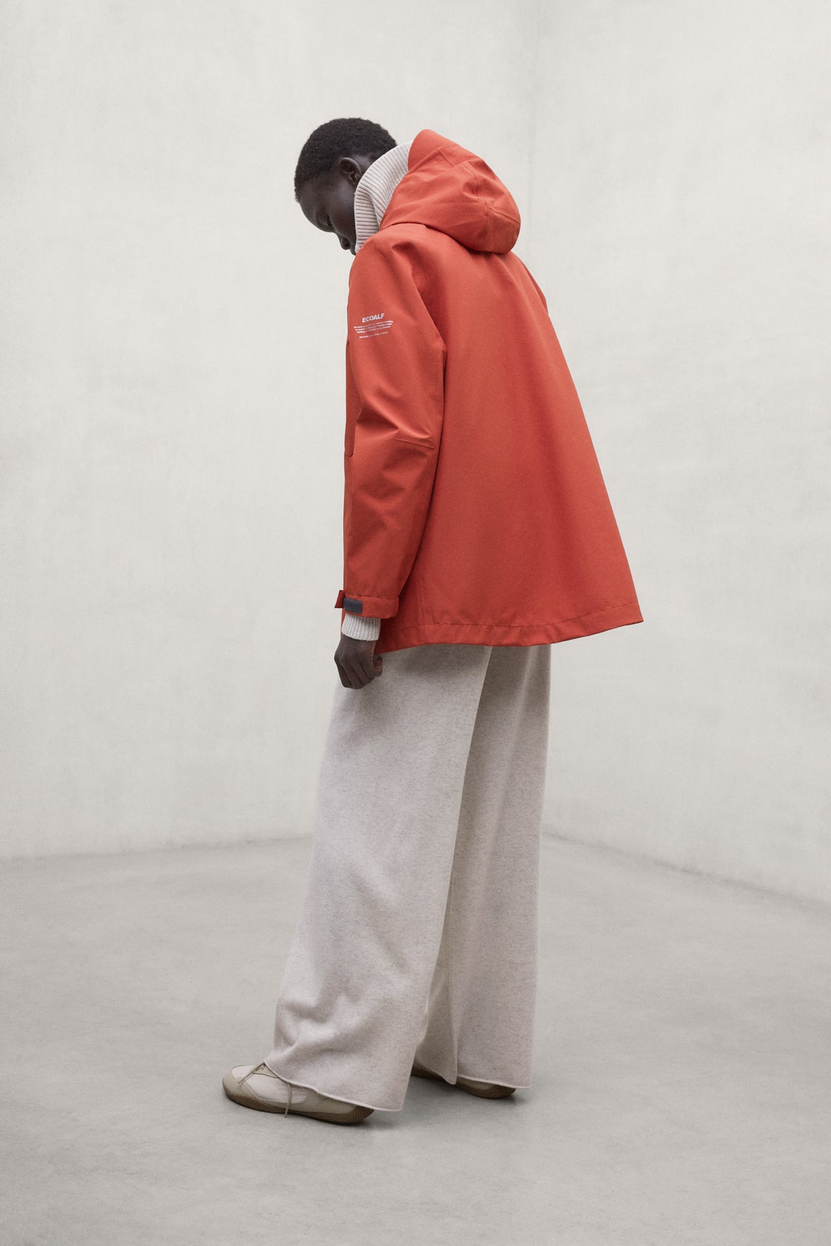 ORANGE DILUVIO JACKET