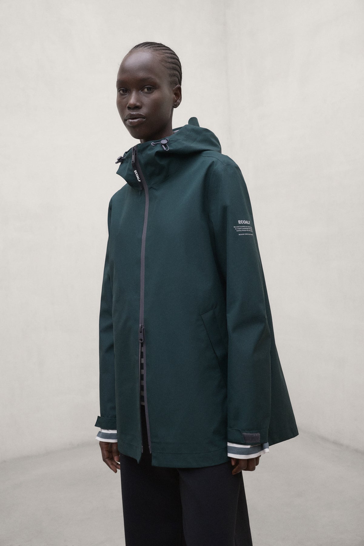 GIACCA DILUVIO VERDE