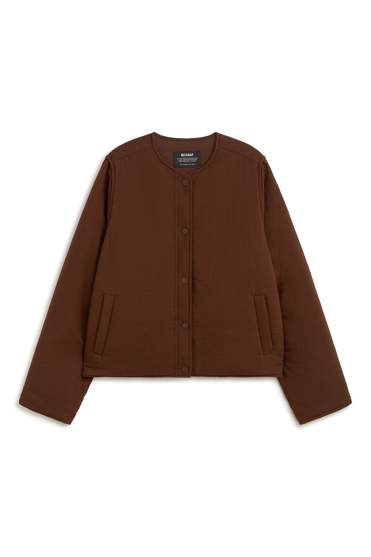 BROWN REVERSIBLE GABI JACKET