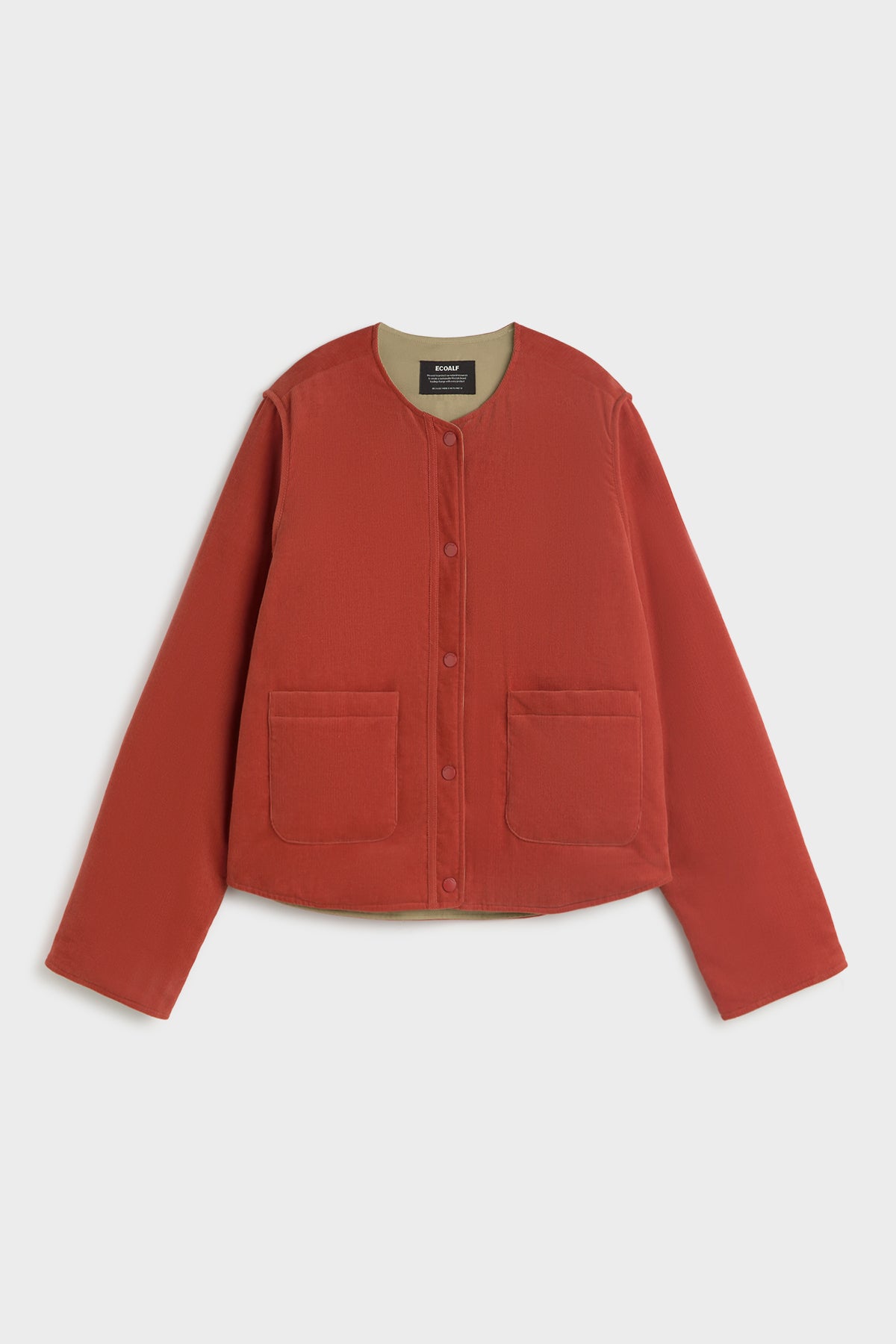 CHAQUETA GABRIELA REVERSIBLE NARANJA