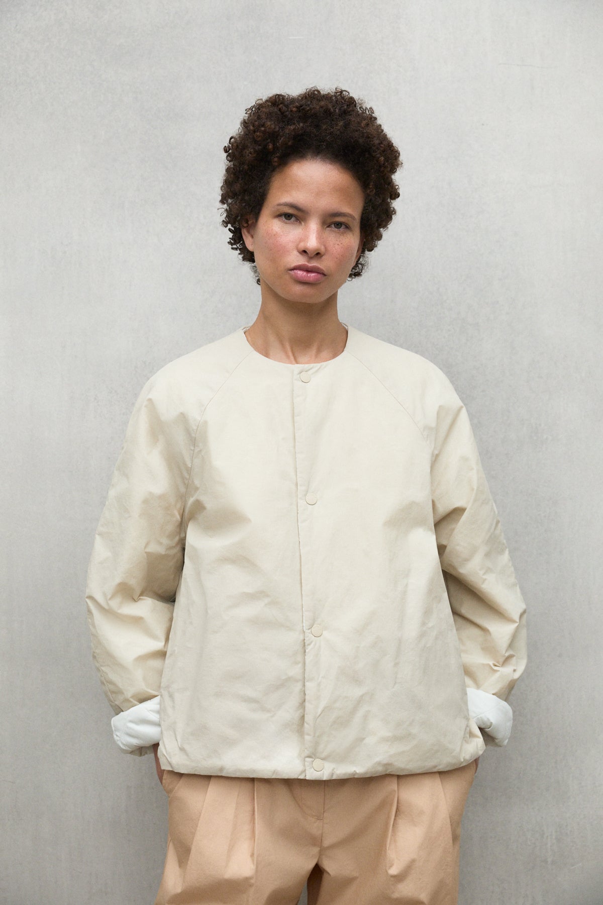 VESTE RÉVERSIBLE GAVEA BEIGE