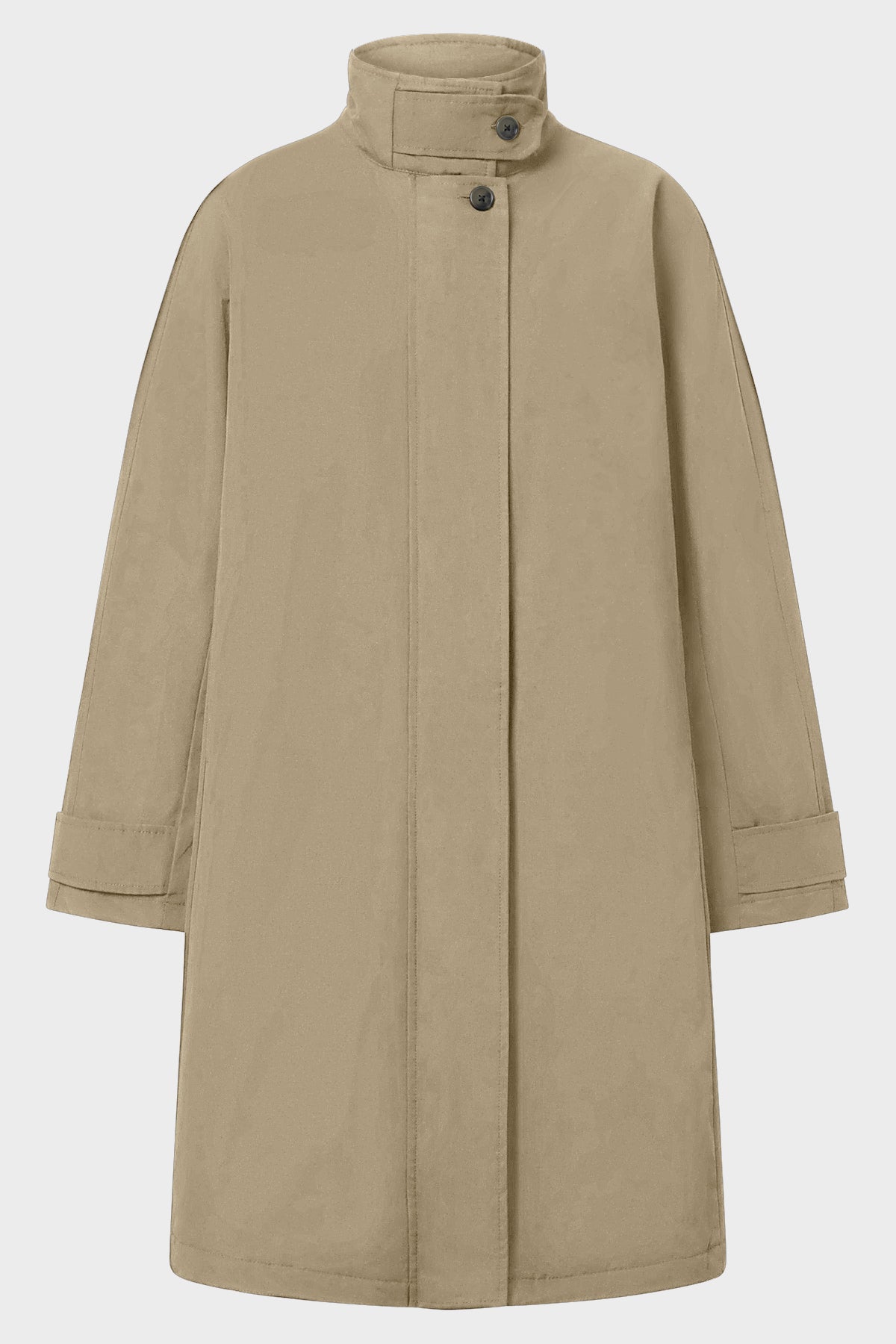 LANGE JACKE NEBU BEIGE