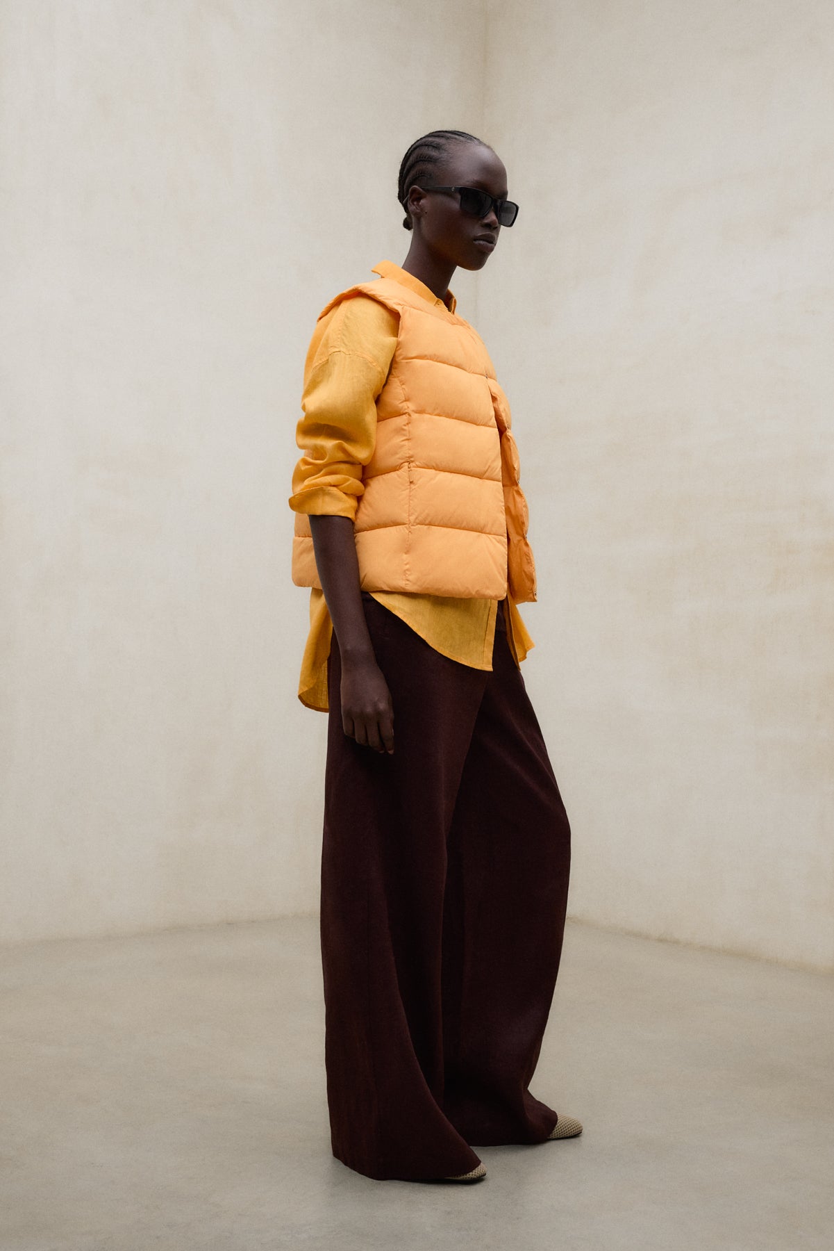 GILET SANS MANCHES OLIMPO ORANGE