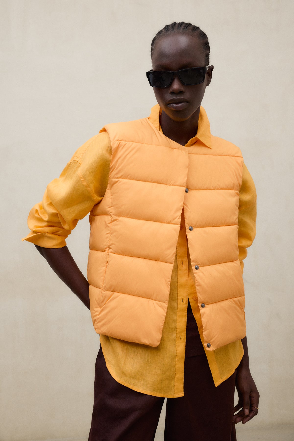 GILET SANS MANCHES OLIMPO ORANGE