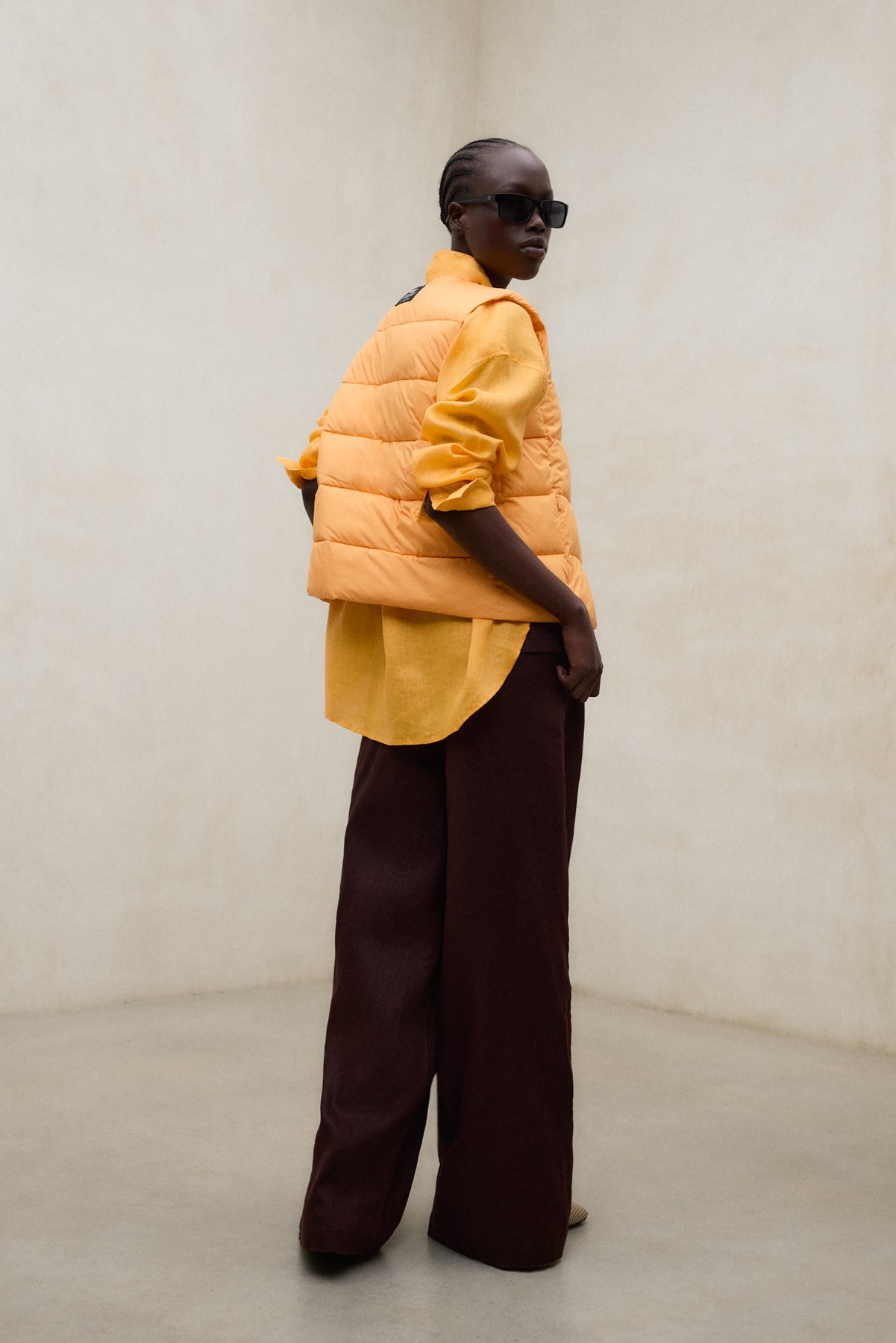 GILET SANS MANCHES OLIMPO ORANGE