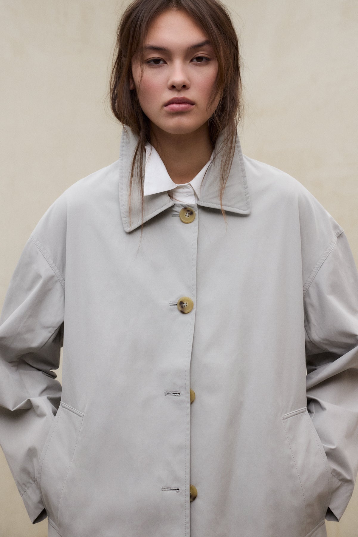 CHAQUETA STONG BEIGE