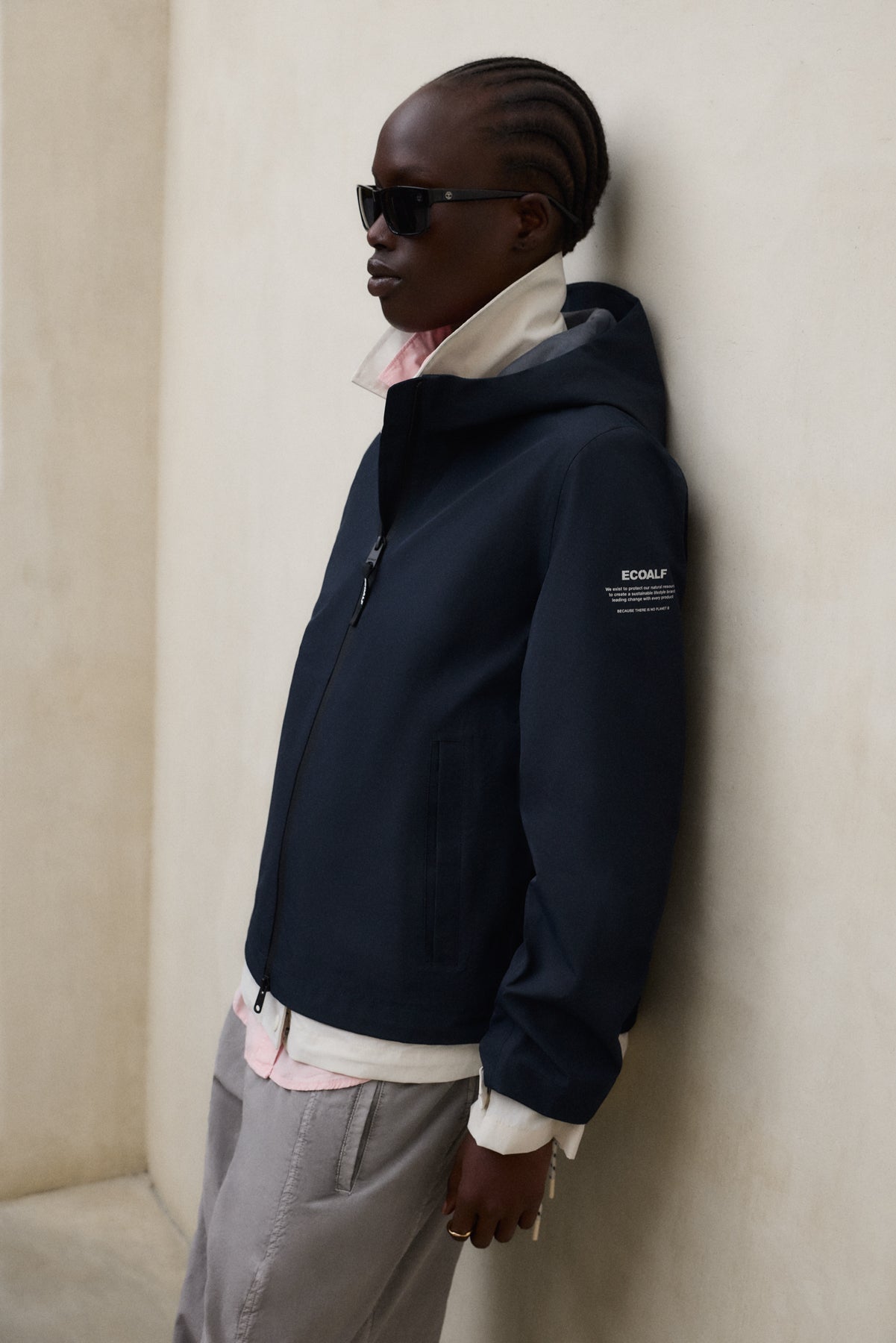 CHAQUETA VENIS AZUL MARINO