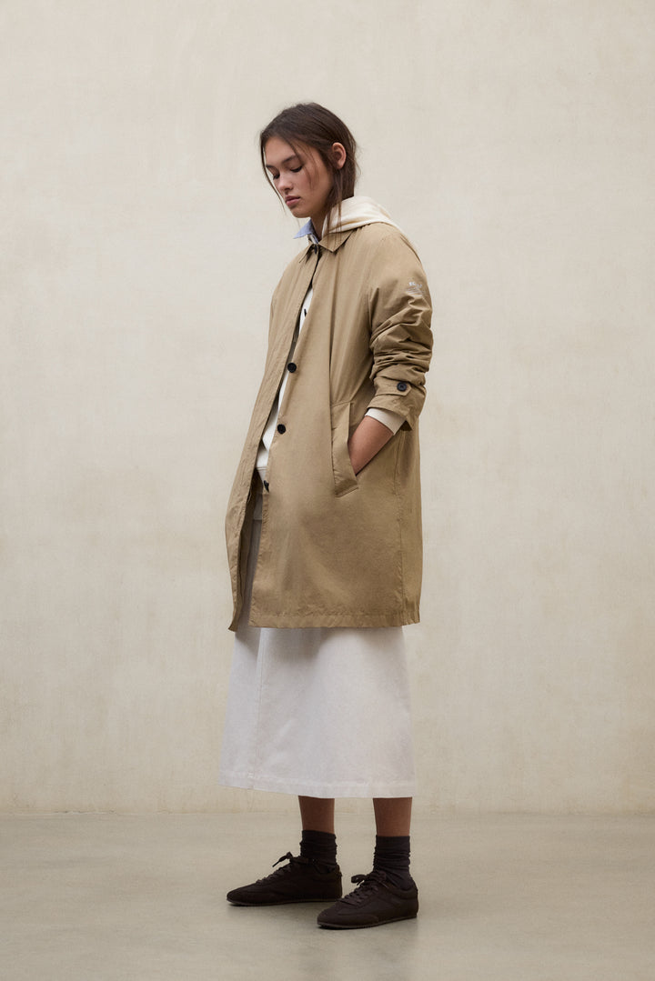 GABARDINA PACKABLE VERNE BEIGE