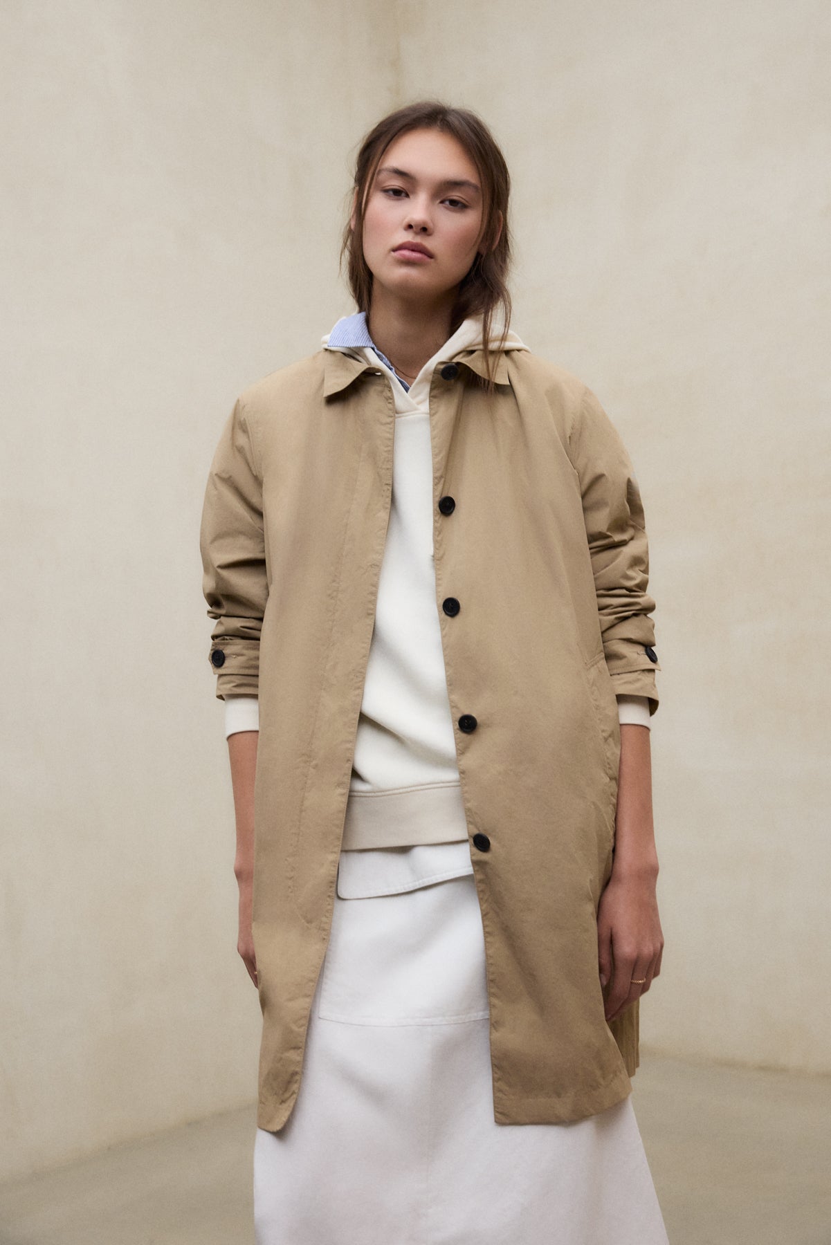 GABARDINA PACKABLE VERNE BEIGE