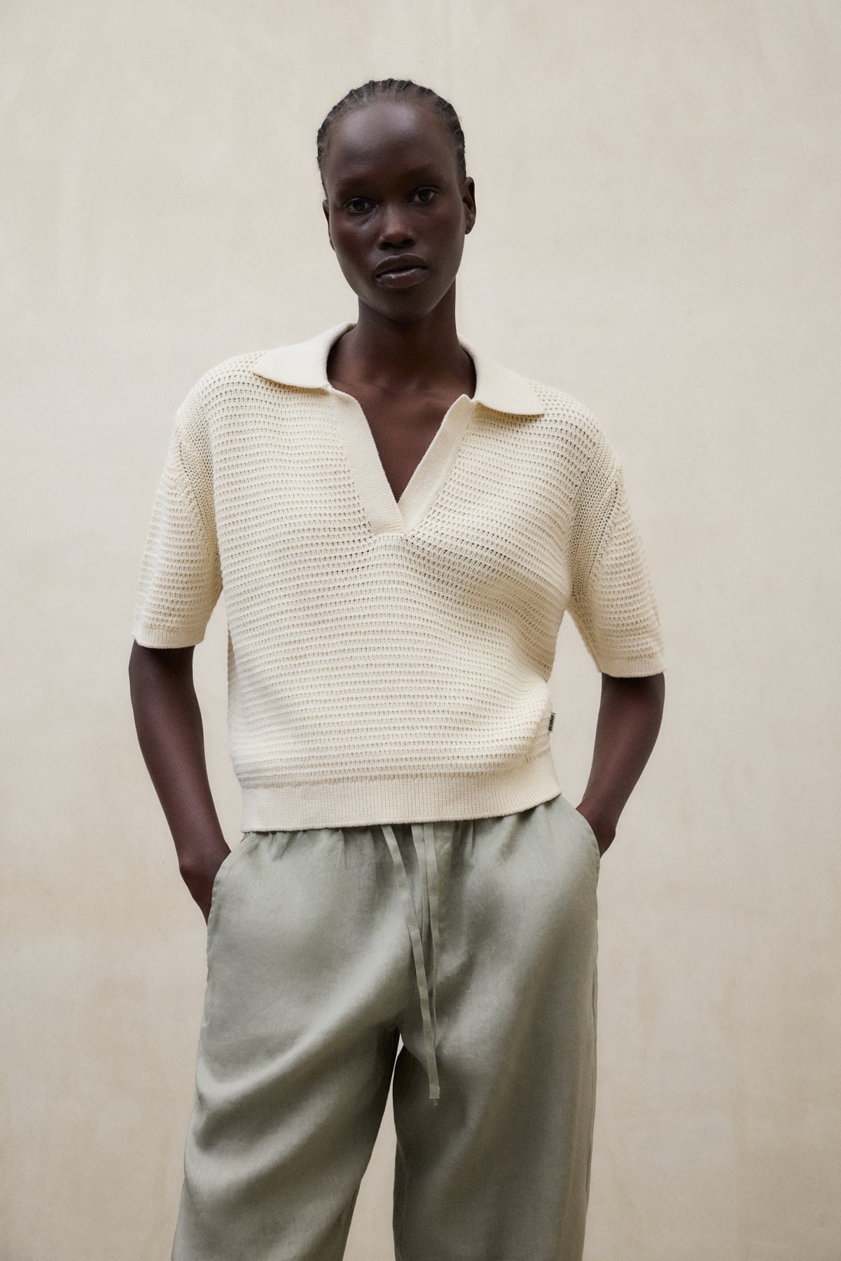 BEIGE ANNA SWEATER