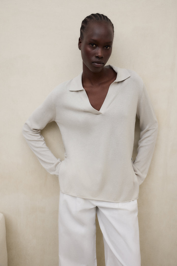 BEIGE MIRTO SWEATER