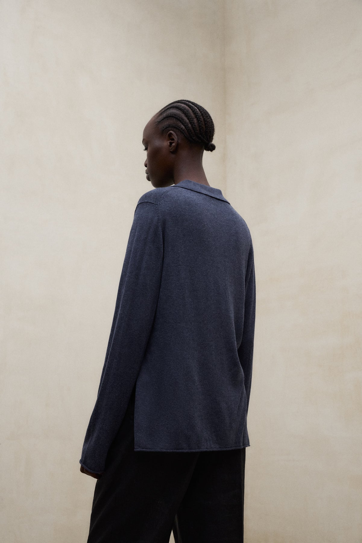 PULLOVER MIRTO BLAU