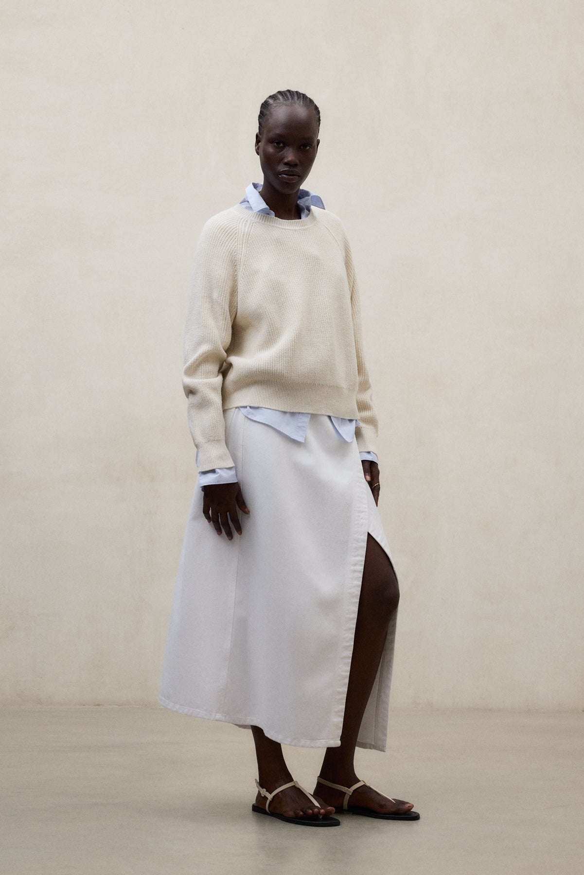 MAGLIONE NONI BEIGE