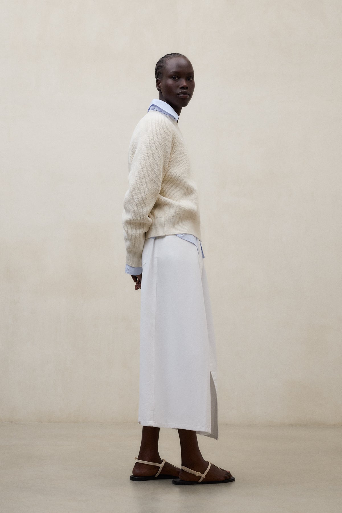 MAGLIONE NONI BEIGE