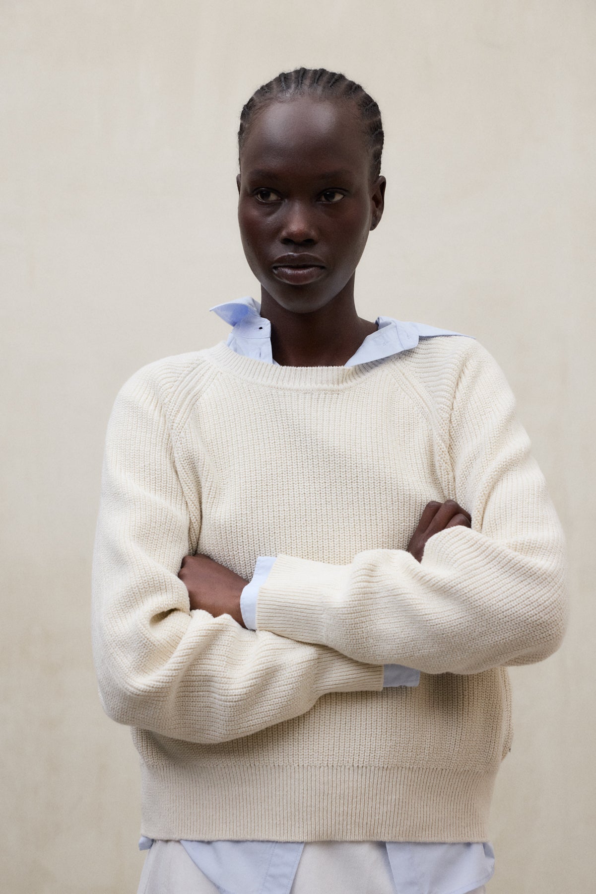 MAGLIONE NONI BEIGE