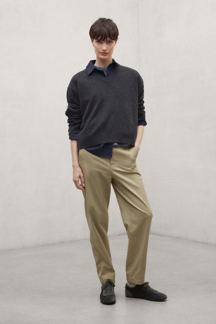 CAMEL TECHNICAL COTTON GALIA TROUSERS