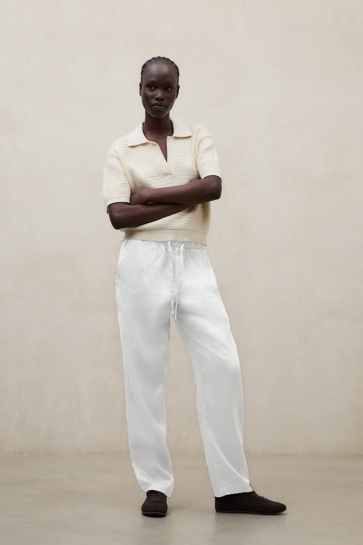 PANTALON INDI BLANC