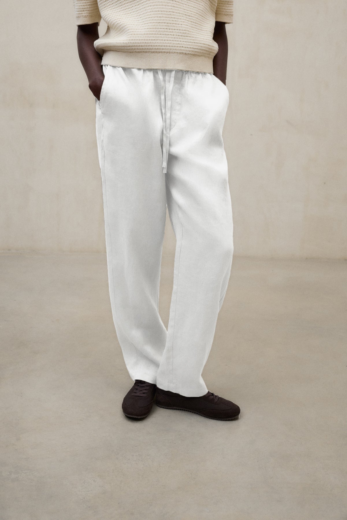 PANTALON INDI BLANC