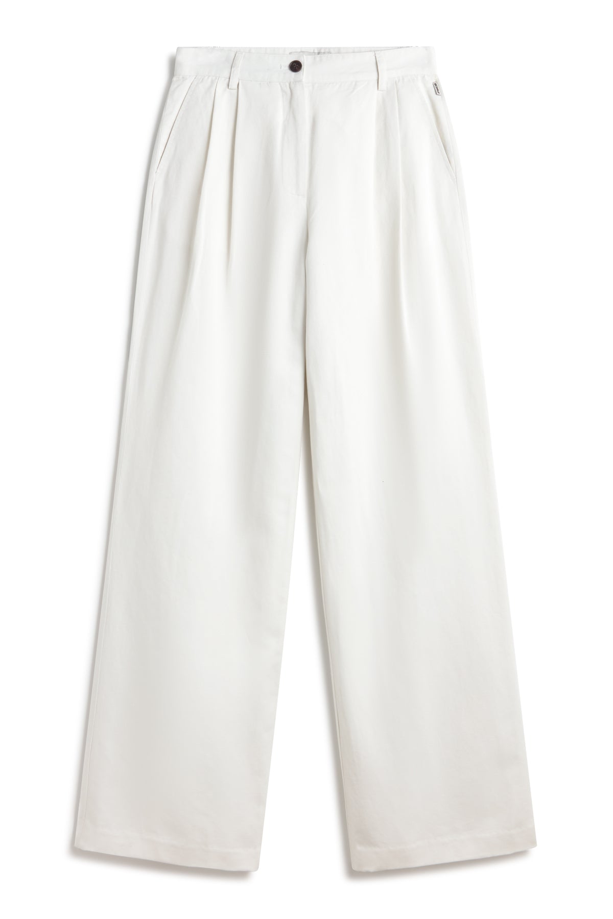 PANTALONI IN LINO MIEL BIANCHI