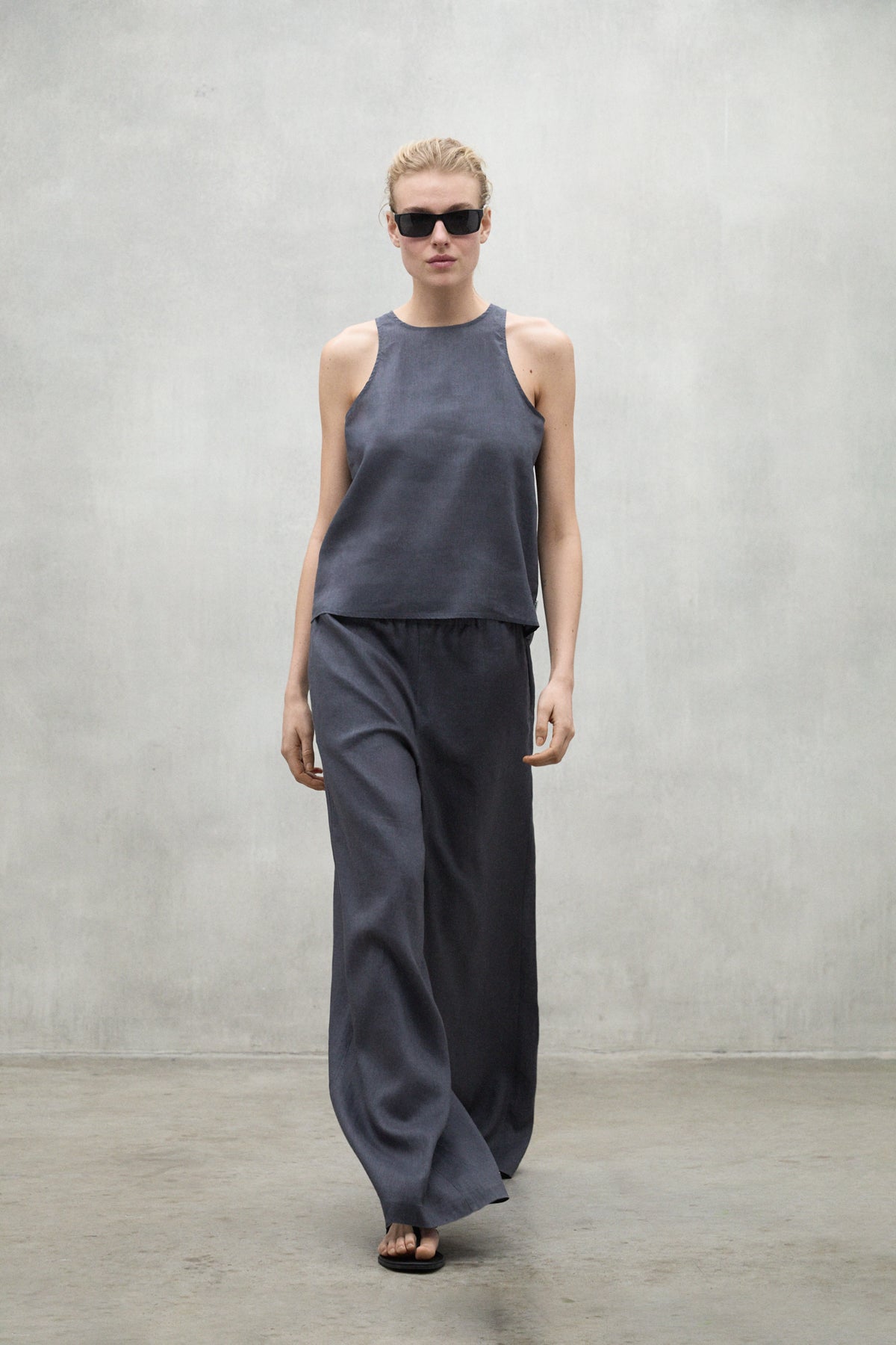DARK GREY MOSSI TROUSERS