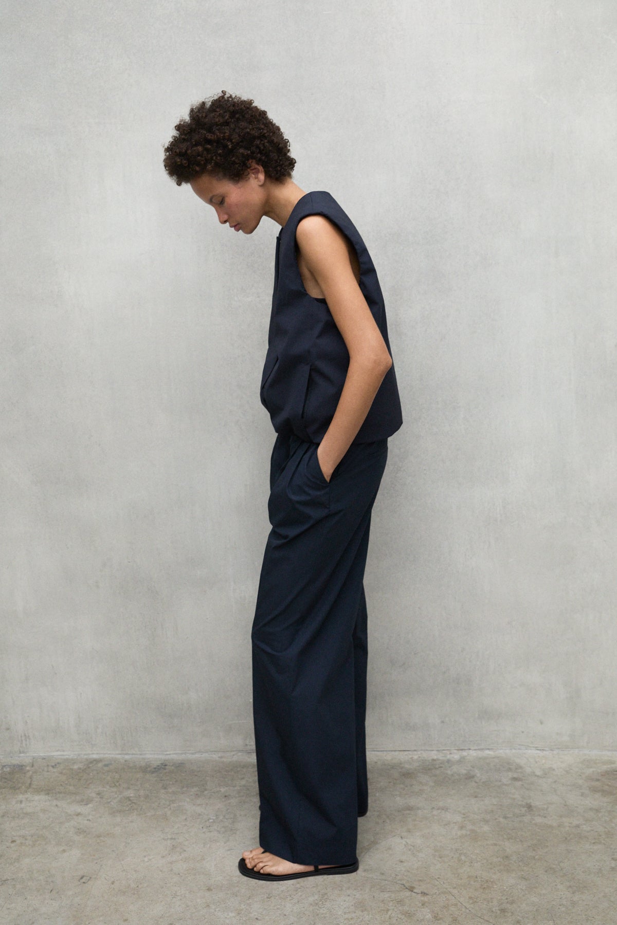 PANTALONI ONIAR BLU NAVY