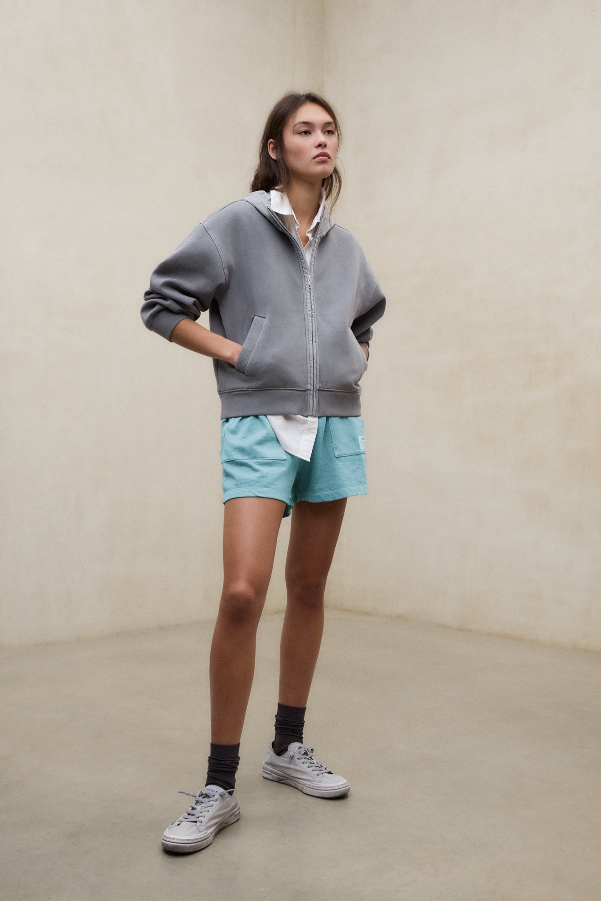 PANTALONCINI NESS BLU