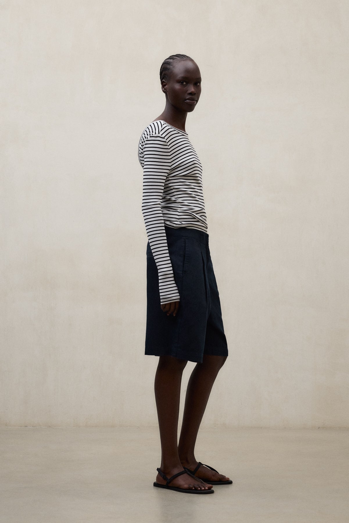 SHORT VALENTINA BLEU MARINE
