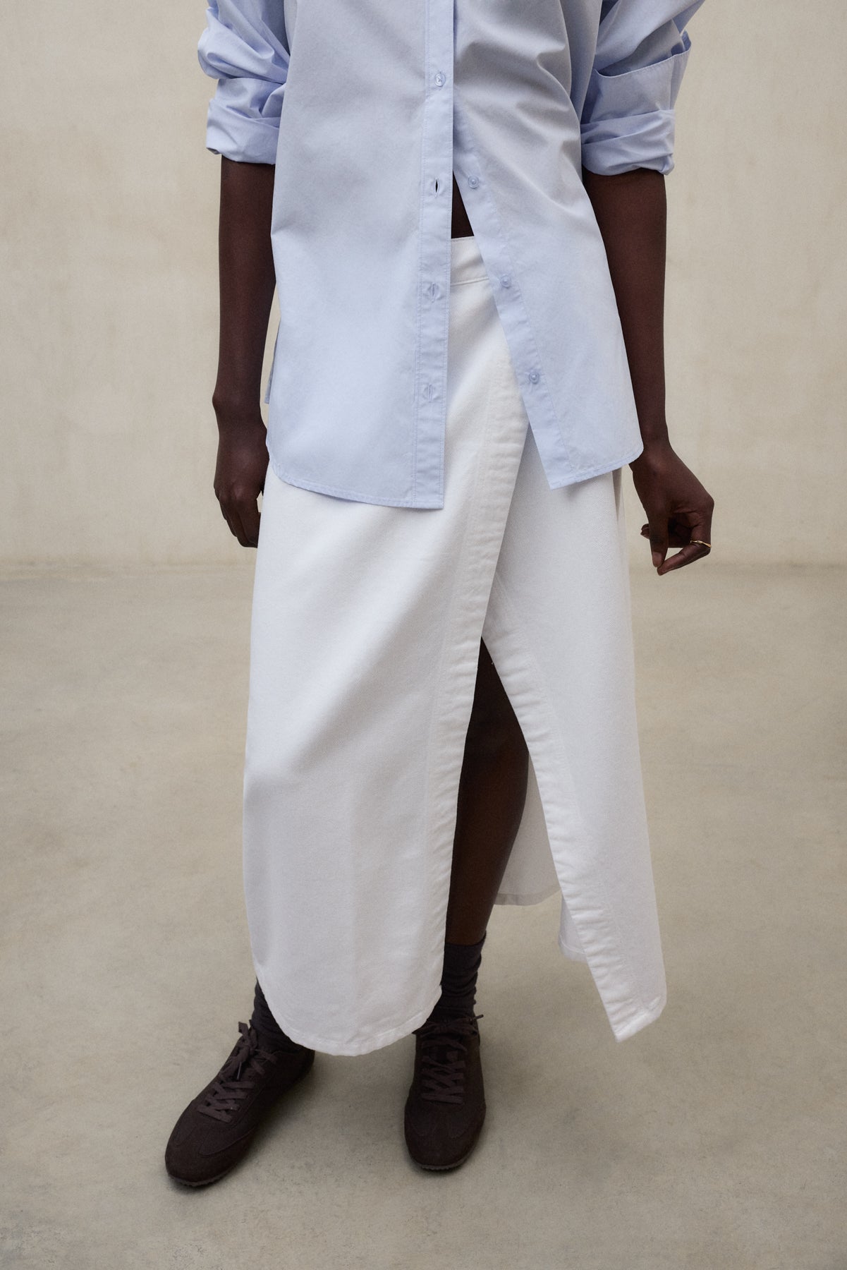 JUPE EMI BLANCHE