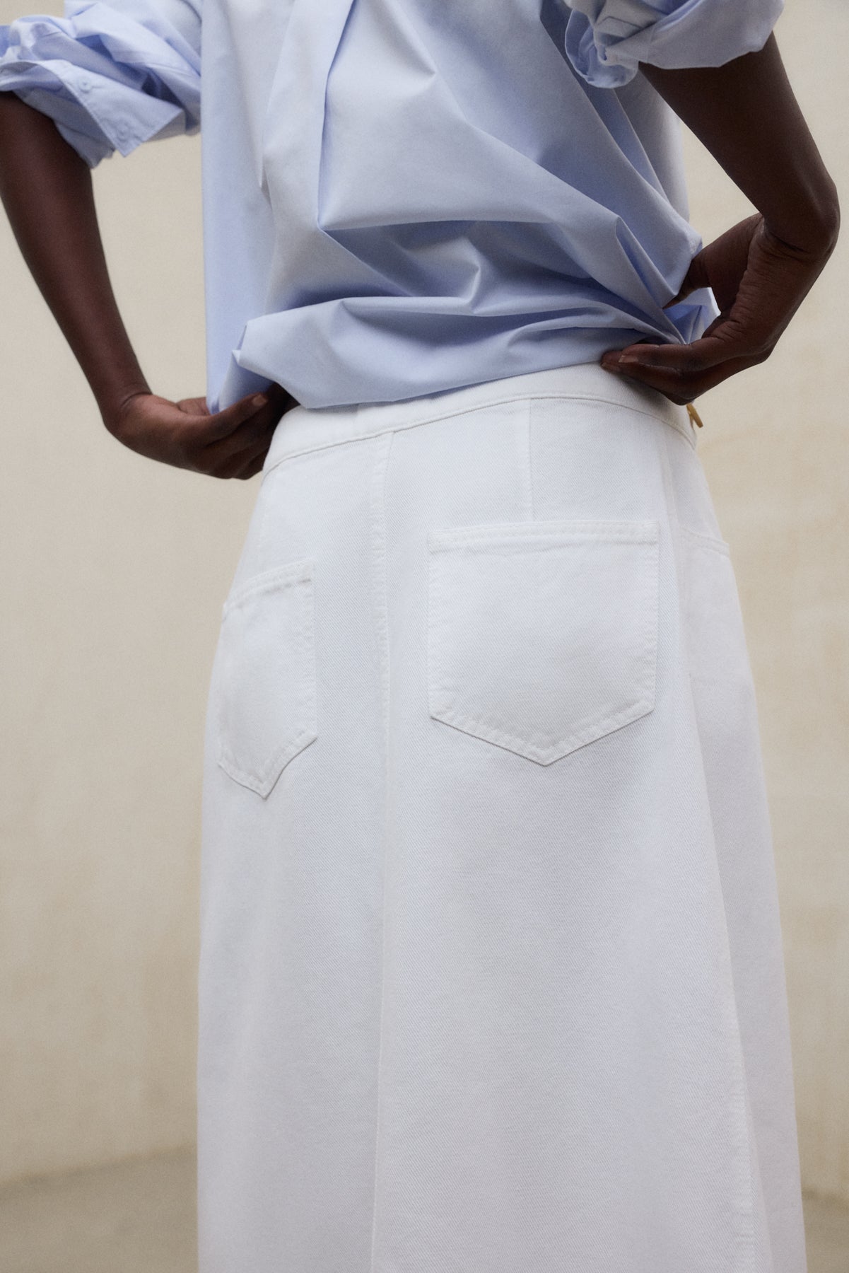 JUPE EMI BLANCHE