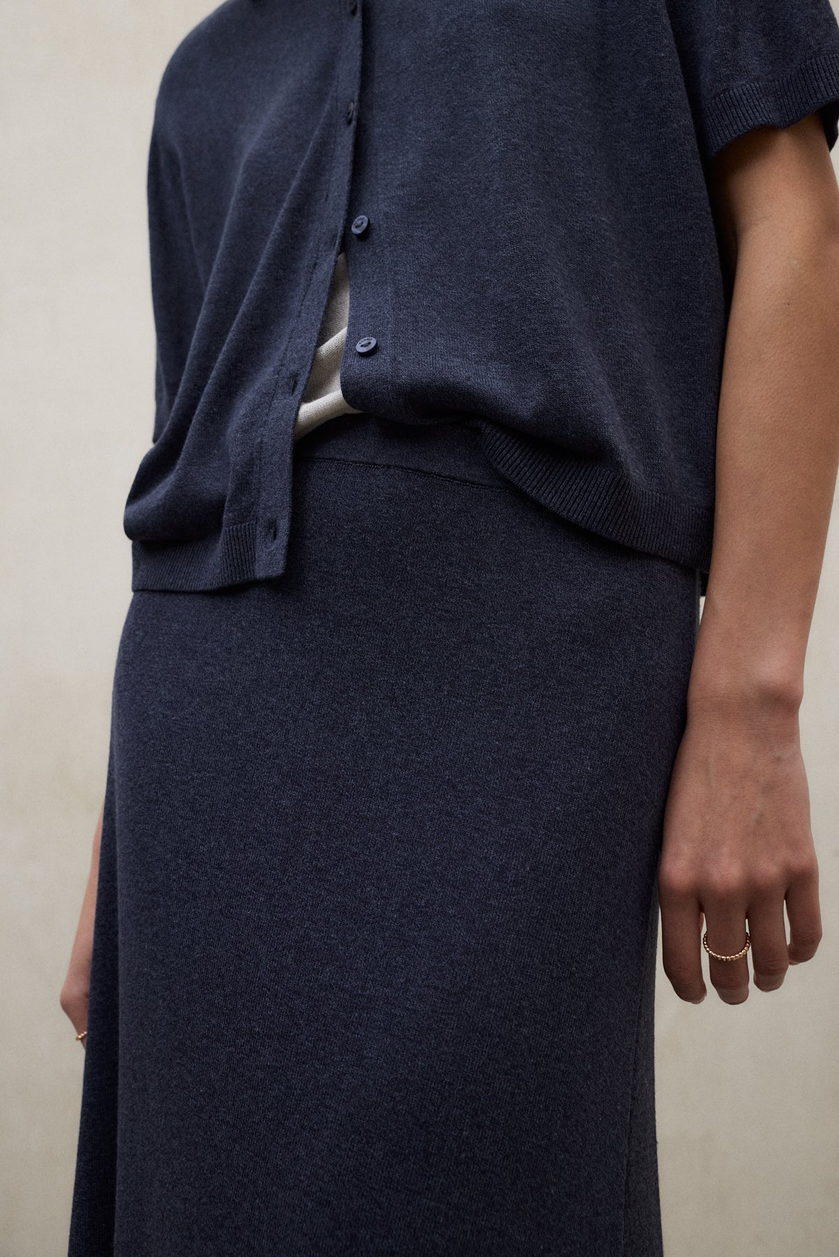 BLUE IMA SKIRT