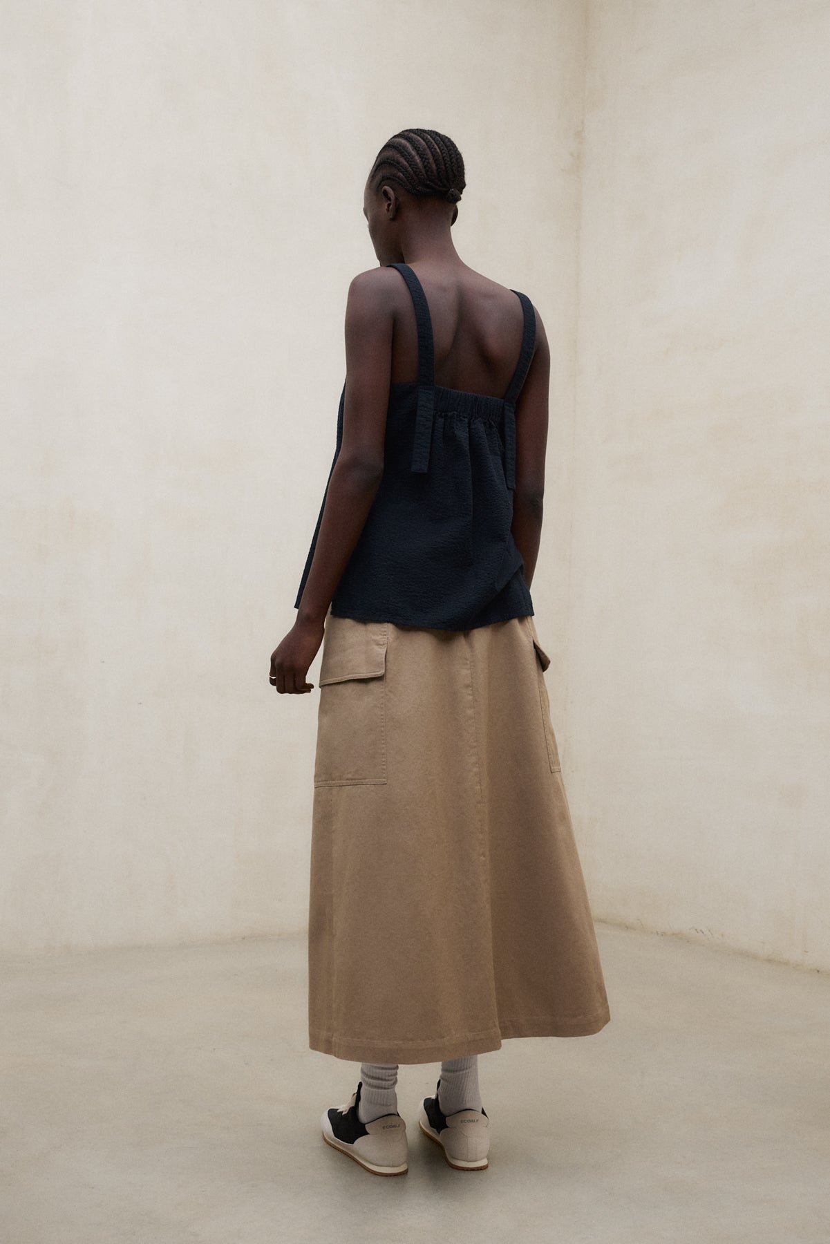 BEIGE JOY SKIRT